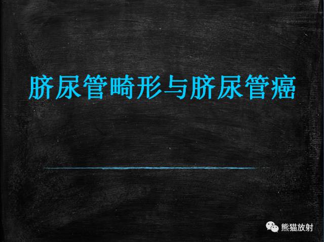 【PPT】脐尿管畸形与脐尿管癌的CT表现
