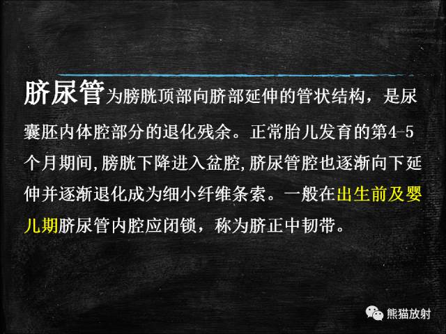 【PPT】脐尿管畸形与脐尿管癌的CT表现