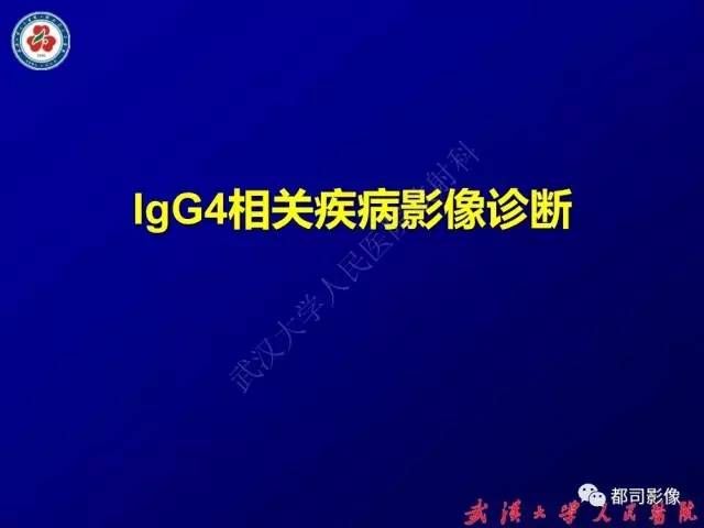 【PPT】IgG4相关疾病影像诊断