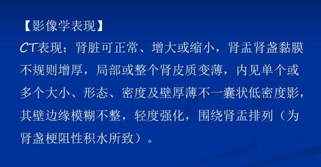 【PPT】泌尿系疾病的影像诊断