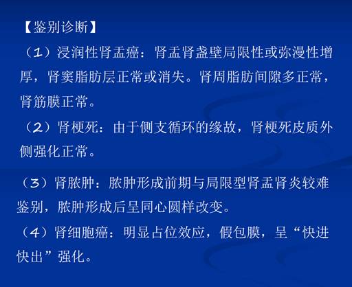 【PPT】泌尿系疾病的影像诊断