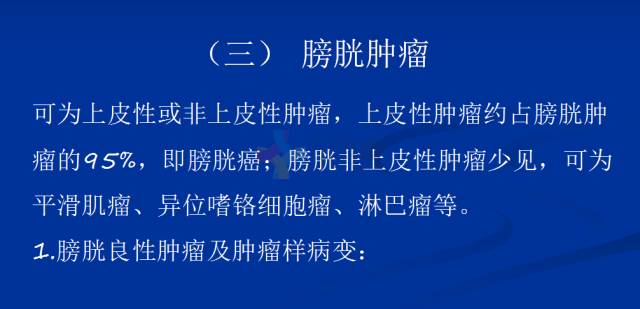 【PPT】泌尿系疾病的影像诊断