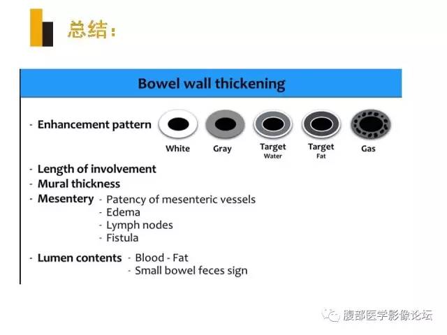 【PPT】肠道壁增厚CT表现