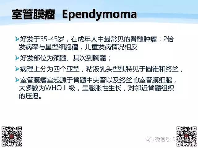 【PPT】脊髓肿瘤MR表现