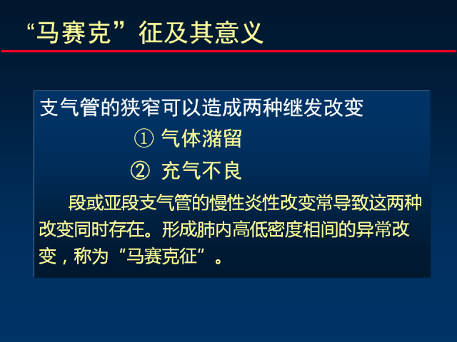 【PPT】肺实质与支气管——基本CT征象的定义与诠释
