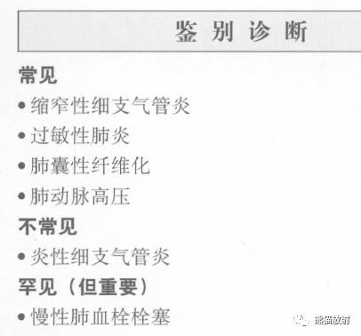 【书摘】“马赛克征”的鉴别诊断 【书摘】“马赛克征”的鉴别诊断