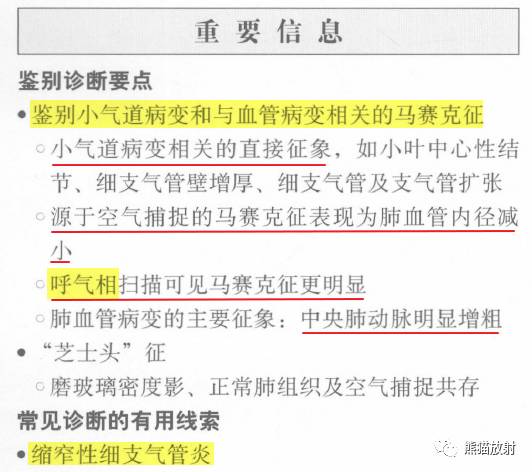【书摘】“马赛克征”的鉴别诊断 【书摘】“马赛克征”的鉴别诊断