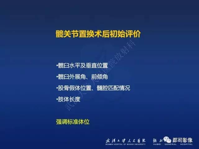 【PPT】髋关节置换术后影像学评价