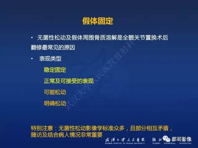 【PPT】髋关节置换术后影像学评价