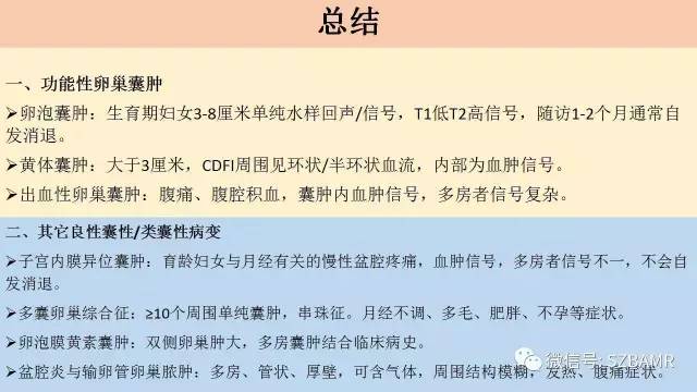 【PPT】卵巢常见囊性病变影像诊断