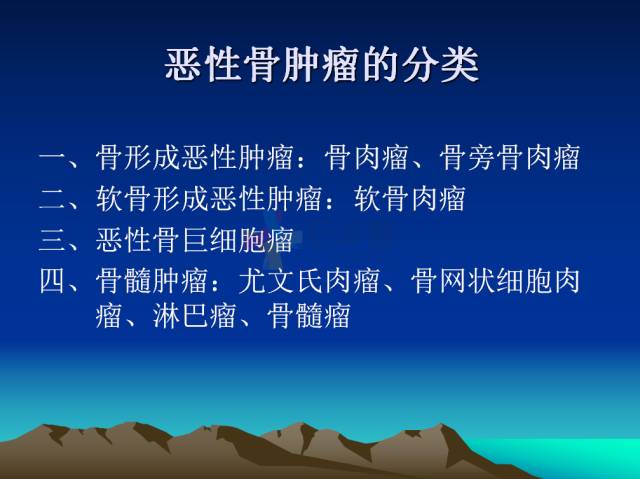 【PPT】恶性骨肿瘤的影像学诊断
