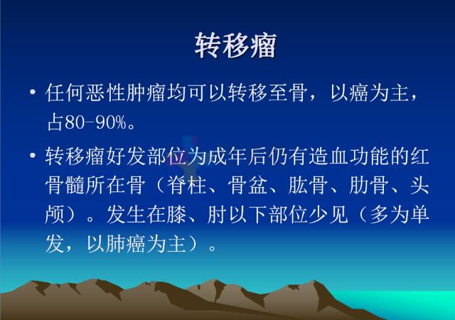 【PPT】恶性骨肿瘤的影像学诊断