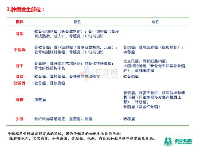 【PPT】良恶性骨肿瘤：影像诊断和图像特征