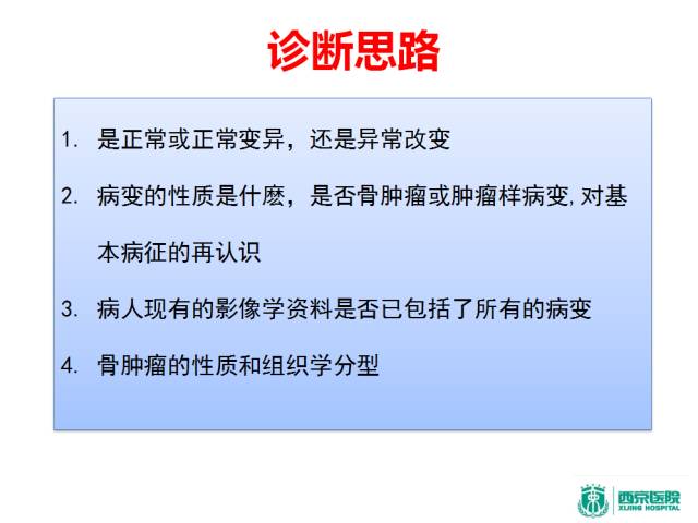 【PPT】良恶性骨肿瘤：影像诊断和图像特征