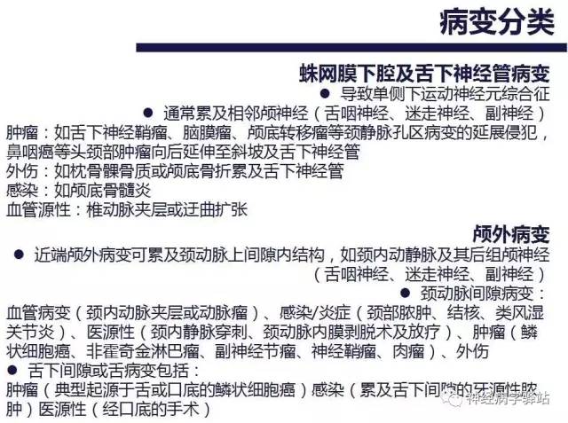 【PPT】舌下神经解剖、影像及临床 【PPT】舌下神经解剖、影像及临床