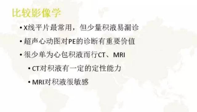 胸部影像学征象——