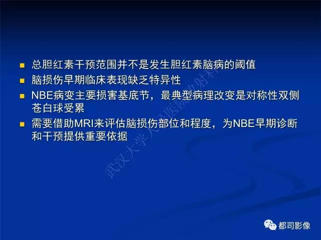 【PPT】新生儿胆红素脑病与糖代谢异常脑损伤影像表现
