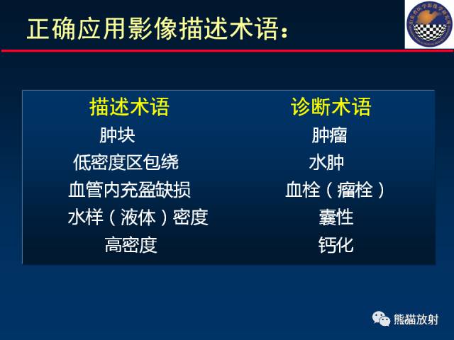 【PPT】影像诊断流程质量控制的重点在哪里？——从CT报告谈起