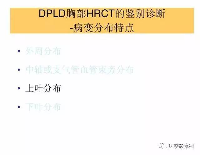 【PPT】DPLD胸部HRCT鉴别诊断