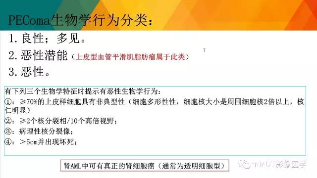 【PPT】肾血管平滑肌脂肪瘤影像表现