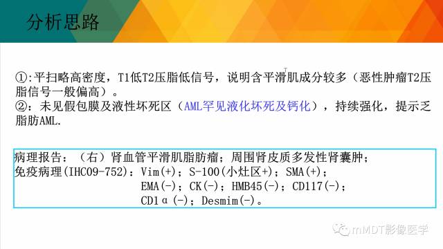 【PPT】肾血管平滑肌脂肪瘤影像表现
