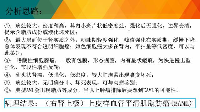 【PPT】肾血管平滑肌脂肪瘤影像表现