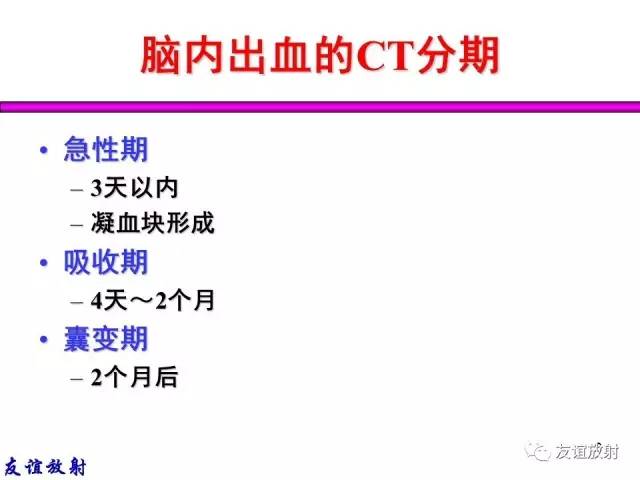 【PPT】基本病变的MR信号分析——出血MRI信号演变及分子机制