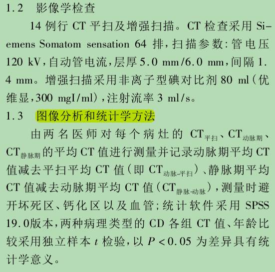 CT增强扫描在鉴别 Castleman病病理类型中价值的研究 CT增强扫描在鉴别 Castleman病病理类型中价值的研究
