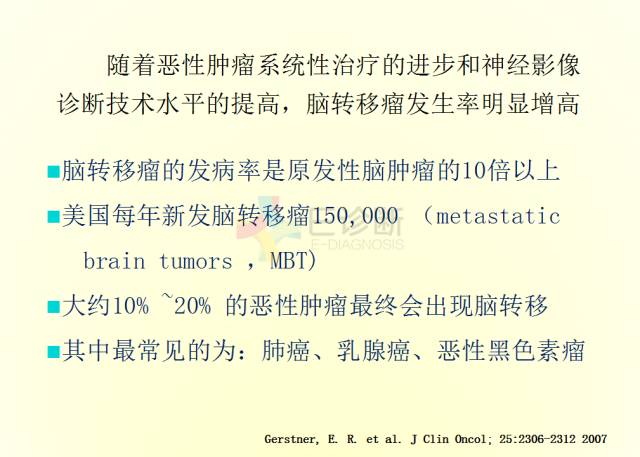 【PPT】脑转移瘤诊断与鉴别