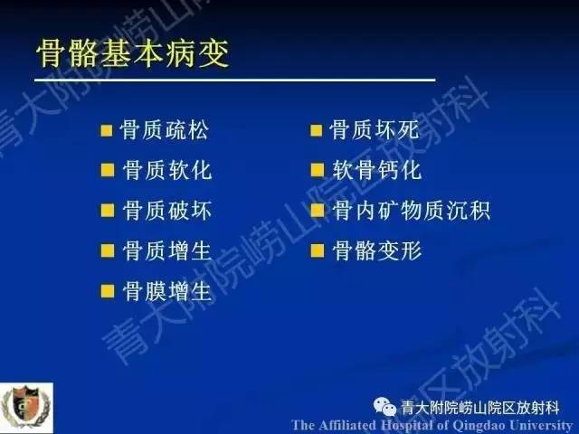 【PPT】骨关节基本病变