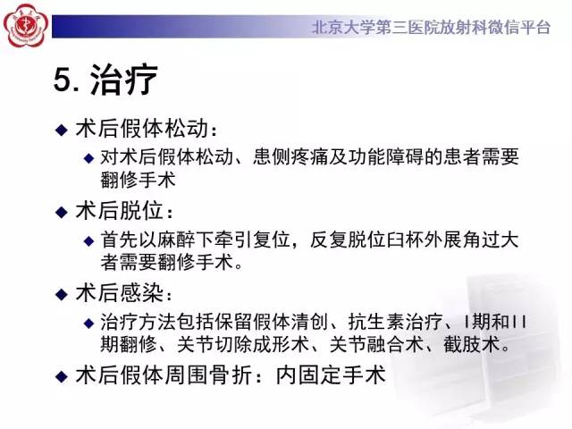 【病例】髋关节置换术后假体松动2例X线