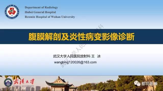 【PPT】腹膜解剖及炎性病变影像诊断
