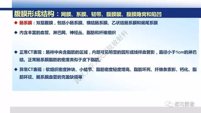【PPT】腹膜解剖及炎性病变影像诊断