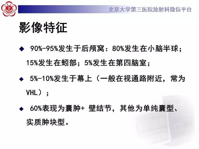 【病例】小脑血管母细胞瘤