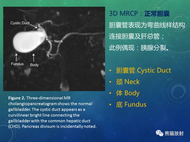 【PPT】正常胆囊及胆囊病变的MRI表现