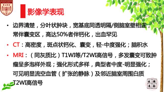 【病例】中枢神经细胞瘤1例MR影像表现 【病例】中枢神经细胞瘤1例MR影像表现