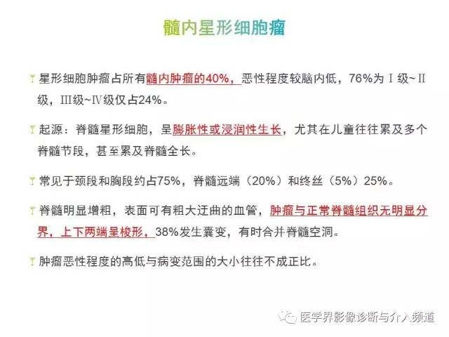 【病例】髓内星形细胞瘤1例MR影像表现