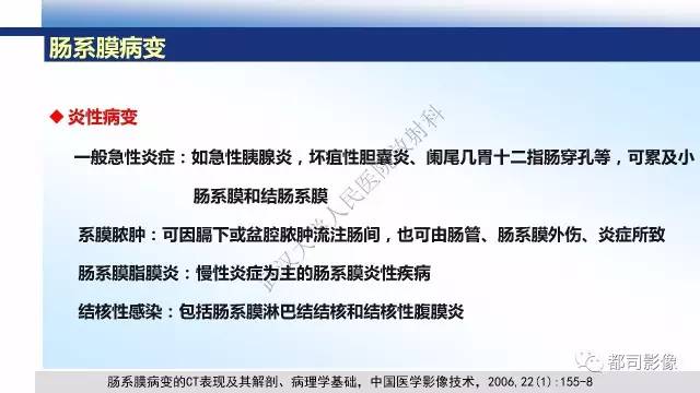 【PPT】腹膜解剖及其炎性病变影像诊断