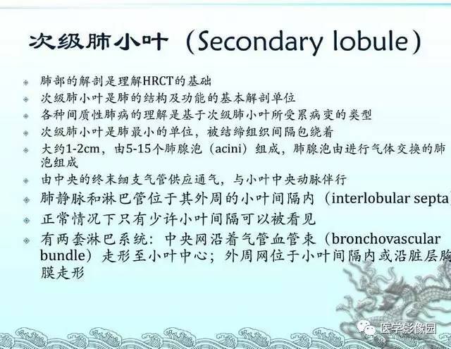 【PPT】肺部HRCT基本影像征象