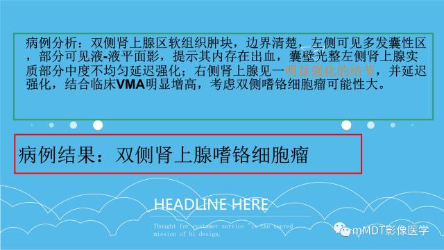 【PPT】双侧肾上腺占位性病变的影像诊断解析