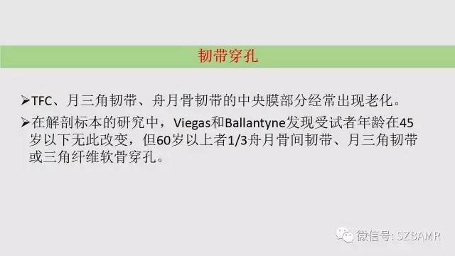 【PPT】腕、手磁共振成像正常解剖与变异
