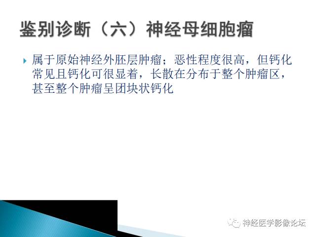 【病例】儿童钙化为主的胶质母细胞瘤1例CT及MR