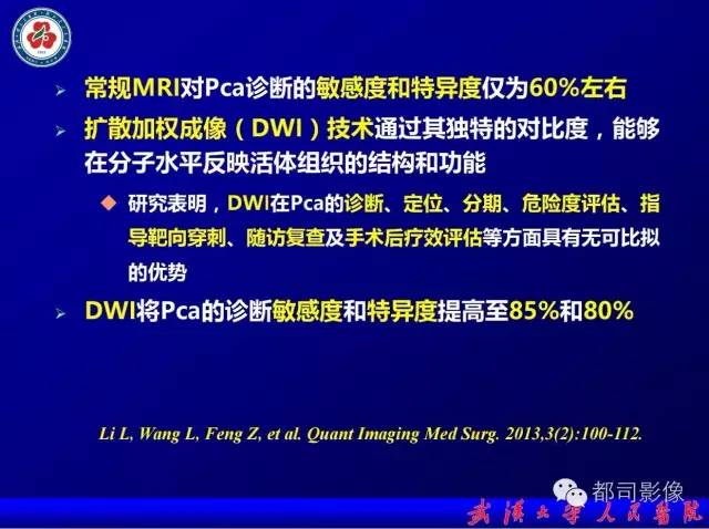 【PPT】小视野扩散加权成像（rFOV-DWI）在前列腺MRI的临床应用