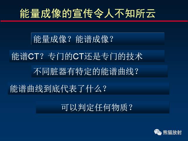 【PPT】CT能量成像的理解与应用