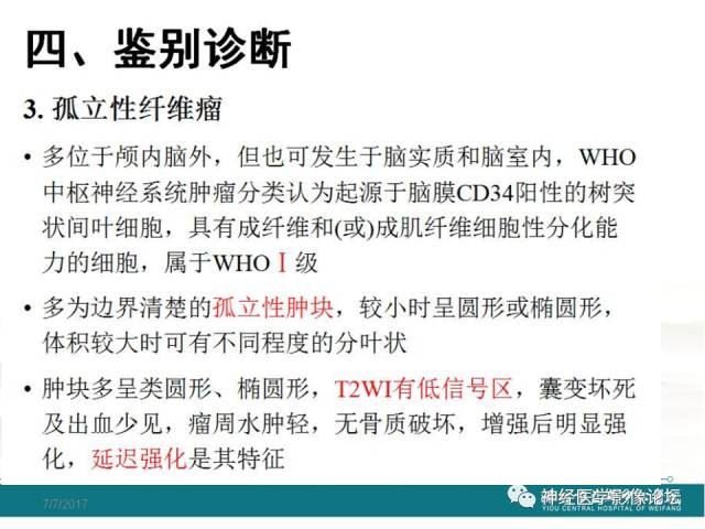 【病例】血管外皮细胞瘤/血管周细胞瘤HPC一例MR