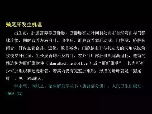 【PPT】肝脏解剖与常见变异