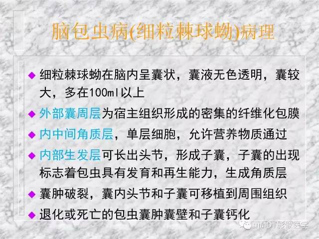 颅内感染性疾病——寄生虫病