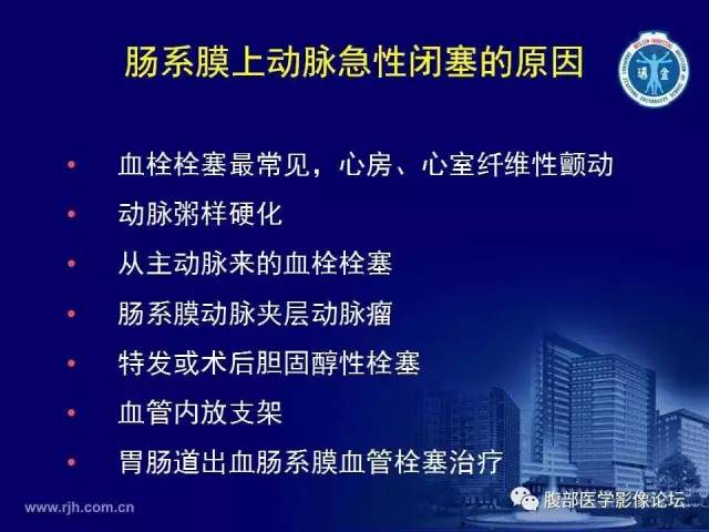【PPT】急性肠系膜血管梗塞CT诊断
