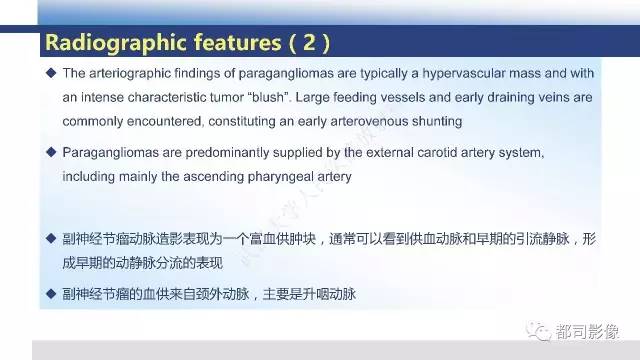 【PPT】头颈部副神经节瘤影像诊断