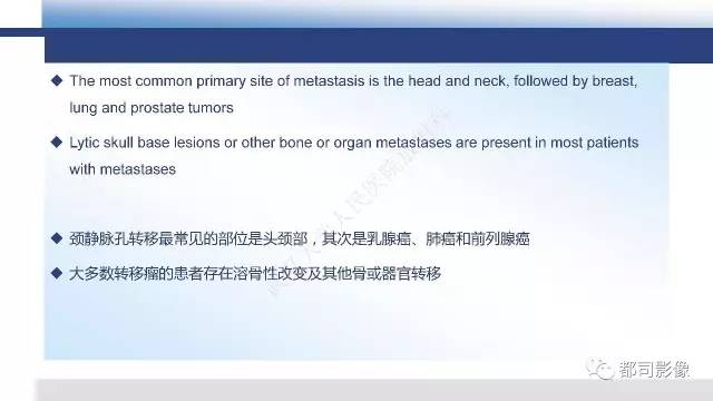 【PPT】头颈部副神经节瘤影像诊断
